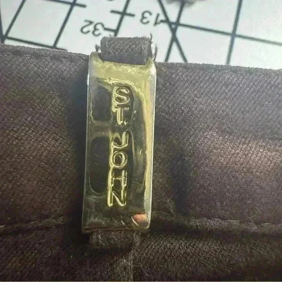 St John Sport Essentials Women’s Size 8 Marie Gray Brown Dress Workwear Pants - Picture 11 of 13